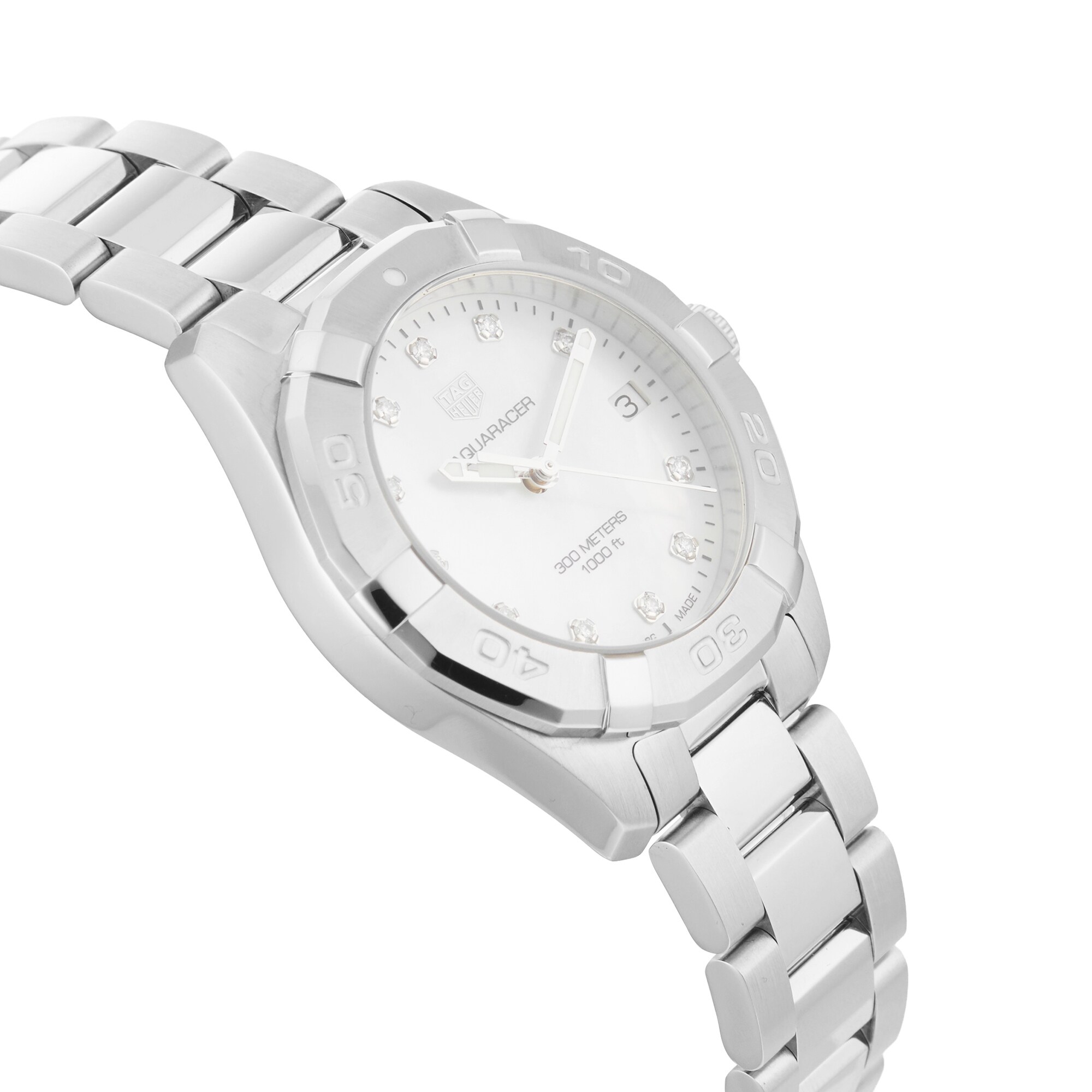 Pre-Owned TAG Heuer Aquaracer Quartz 32mm Stainless Steel Pre-Owned TAG Heuer Aquaracer Quartz 32mm Stainless Steel