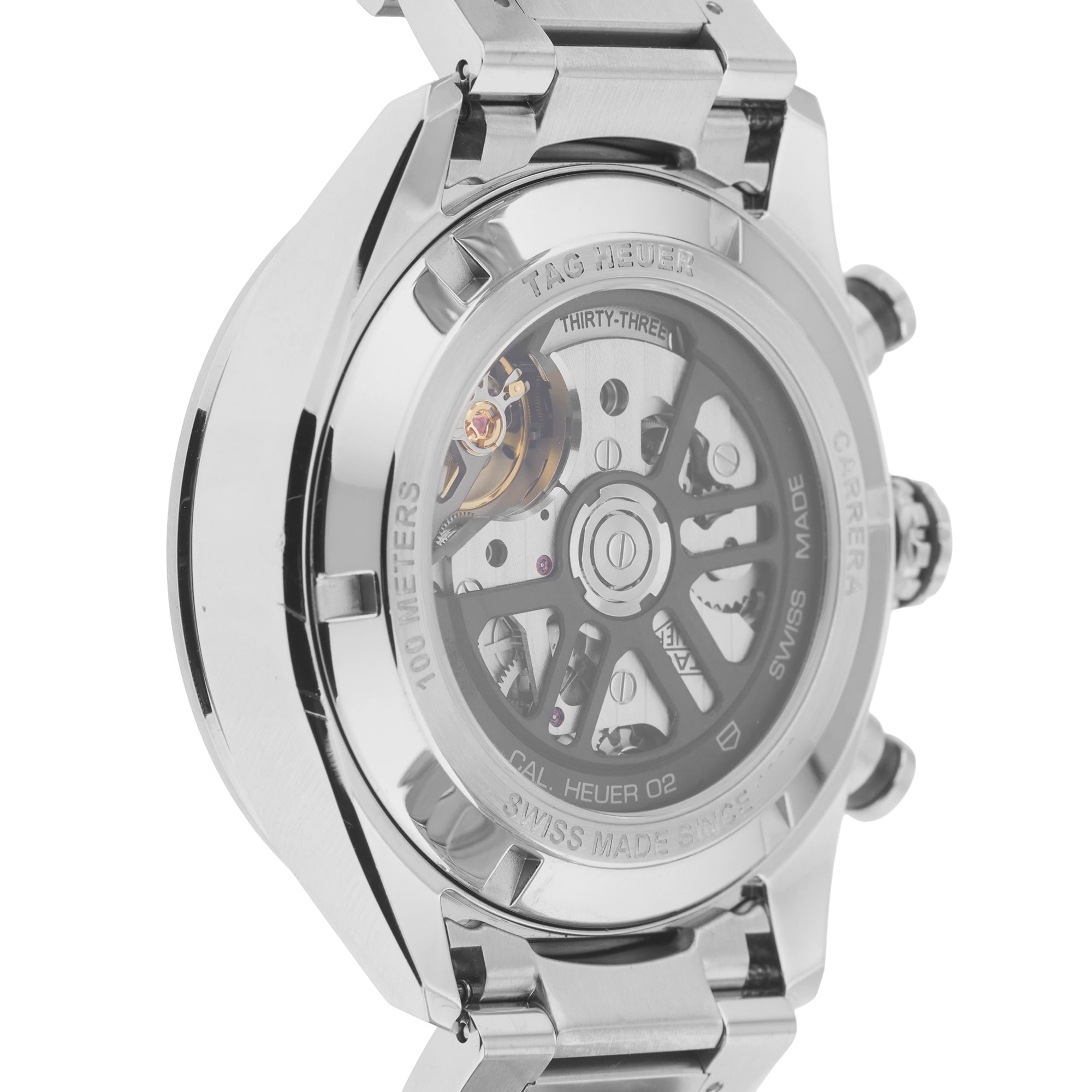 Pre-Owned TAG Heuer Carrera 44mm Stainless Steel