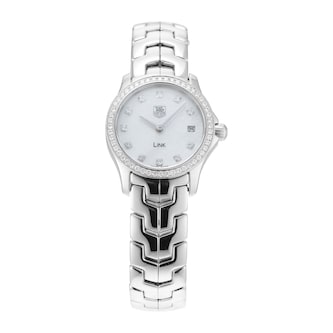 Pre-Owned TAG Heuer Link 24mm Stainless Steel Pre-Owned TAG Heuer Link 24mm Stainless Steel