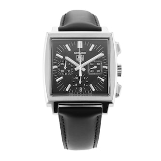 Pre-Owned TAG Heuer Monaco 38mm Stainless Steel Pre-Owned TAG Heuer Monaco 38mm Stainless Steel