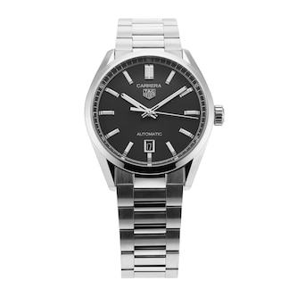 Pre-Owned TAG Heuer Carrera Date Automatic 39mm Stainless Steel Pre-Owned TAG Heuer Carrera Date Automatic 39mm Stainless Steel