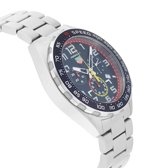Pre-Owned TAG Heuer Formula 1 Chronograph X Red Bull Racing 43mm Stainless Steel CAZ101AL.BA0842