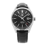 Pre-Owned TAG Heuer Carrera Twin Time 41mm Stainless Steel