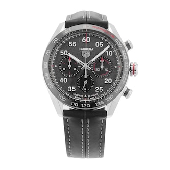 Pre-Owned TAG Heuer Carrera Chronograph X Porsche 44mm Stainless Steel