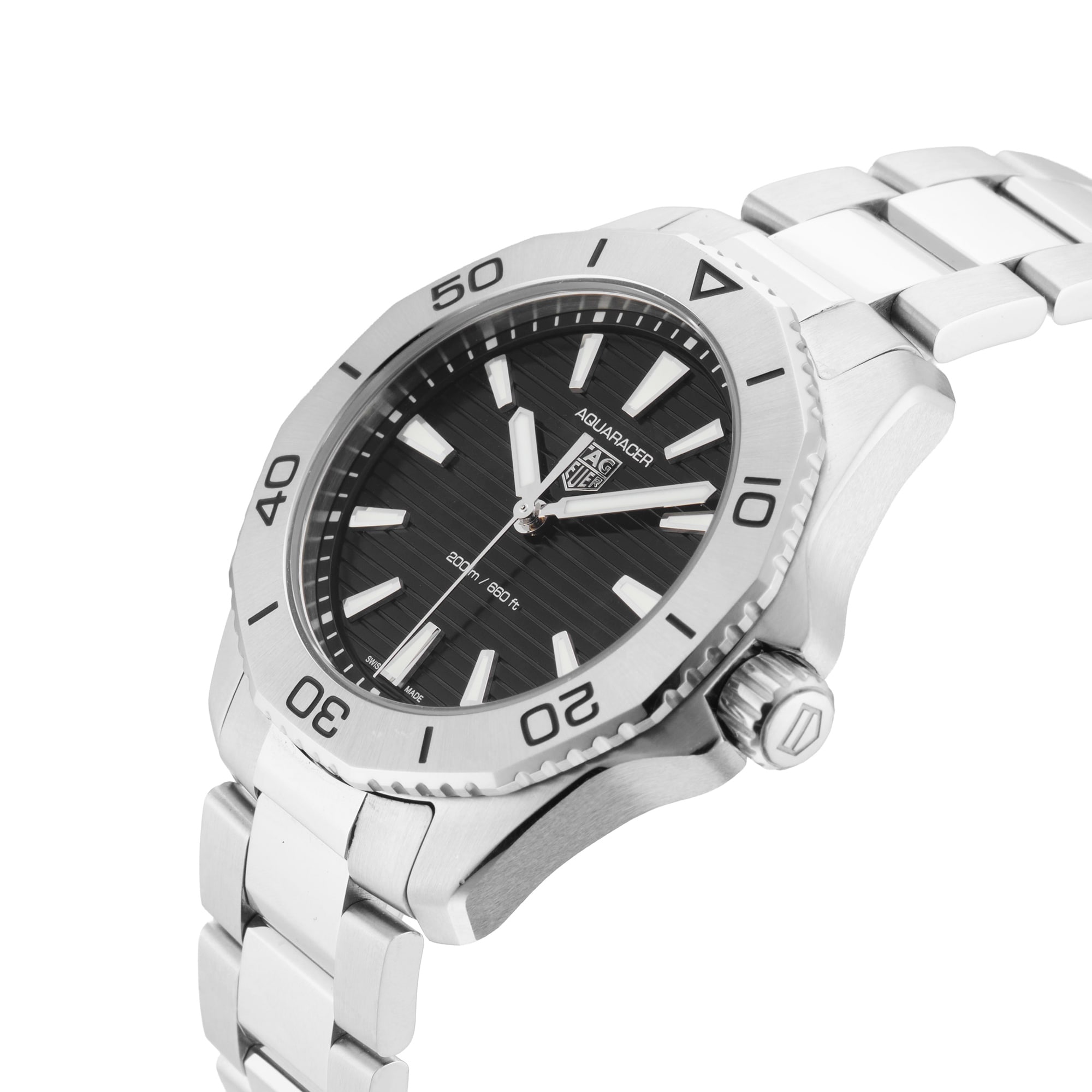 Pre-Owned TAG Heuer Aquaracer Professional 200 Quartz 40mm Stainless Steel Pre-Owned TAG Heuer Aquaracer Professional 200 Quartz 40mm Stainless Steel