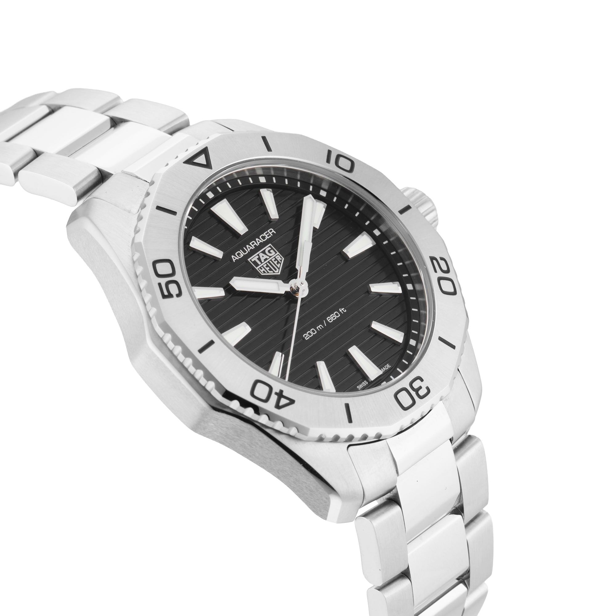 Pre-Owned TAG Heuer Aquaracer Professional 200 Quartz 40mm Stainless Steel Pre-Owned TAG Heuer Aquaracer Professional 200 Quartz 40mm Stainless Steel