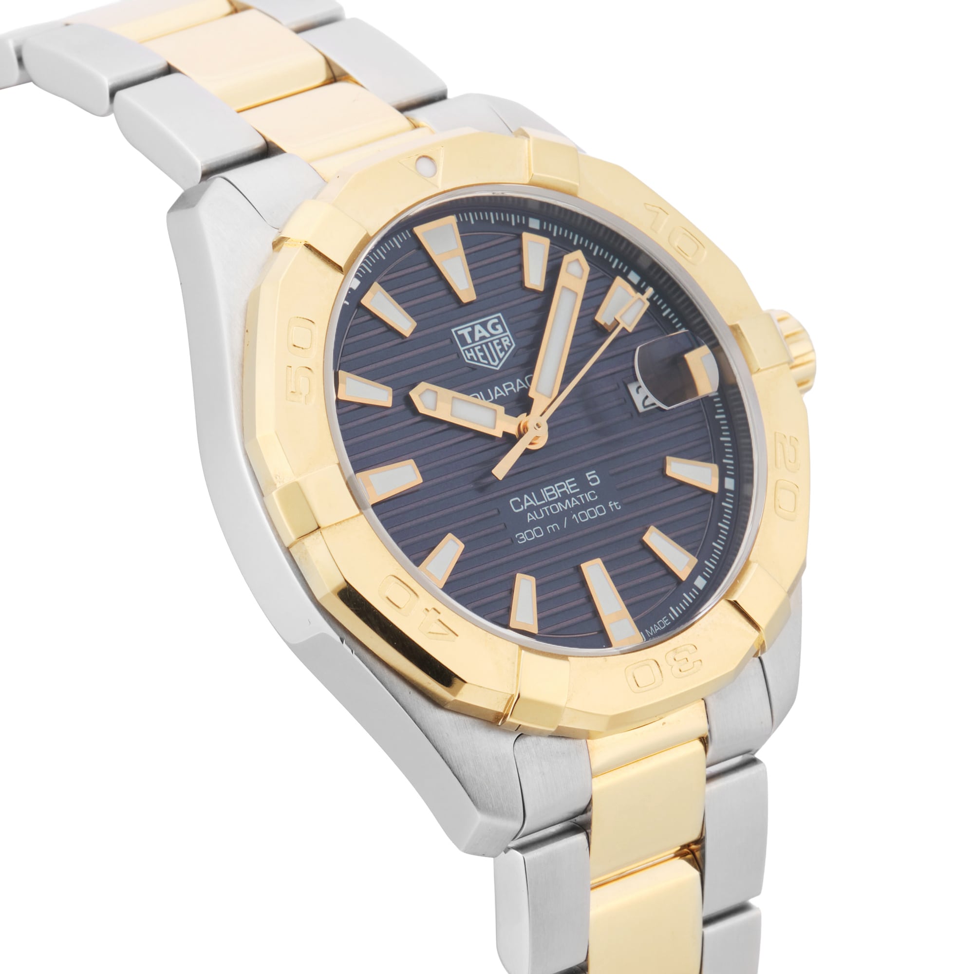 Pre-Owned TAG Heuer Aquaracer Date 41mm Stainless Steel Pre-Owned TAG Heuer Aquaracer Date 41mm Stainless Steel