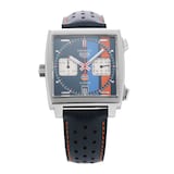 Pre-Owned TAG Heuer Monaco Gulf 39mm Stainless Steel