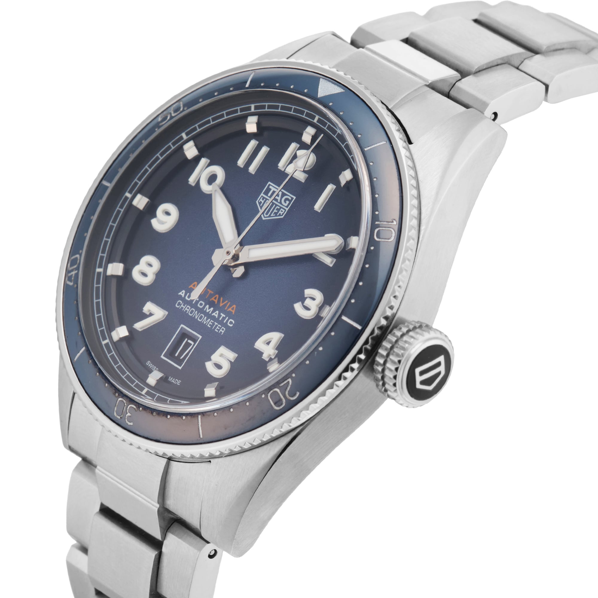 Pre-Owned TAG Heuer Autavia 42mm Stainless Steel