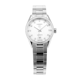Pre-Owned TAG Heuer Carrera Ladies 29mm Stainless Steel