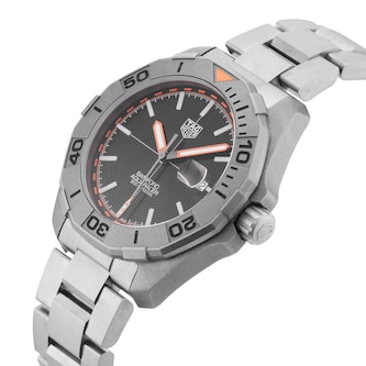 Pre-Owned TAG Heuer Aquaracer Date X Bamford 43mm Titanium