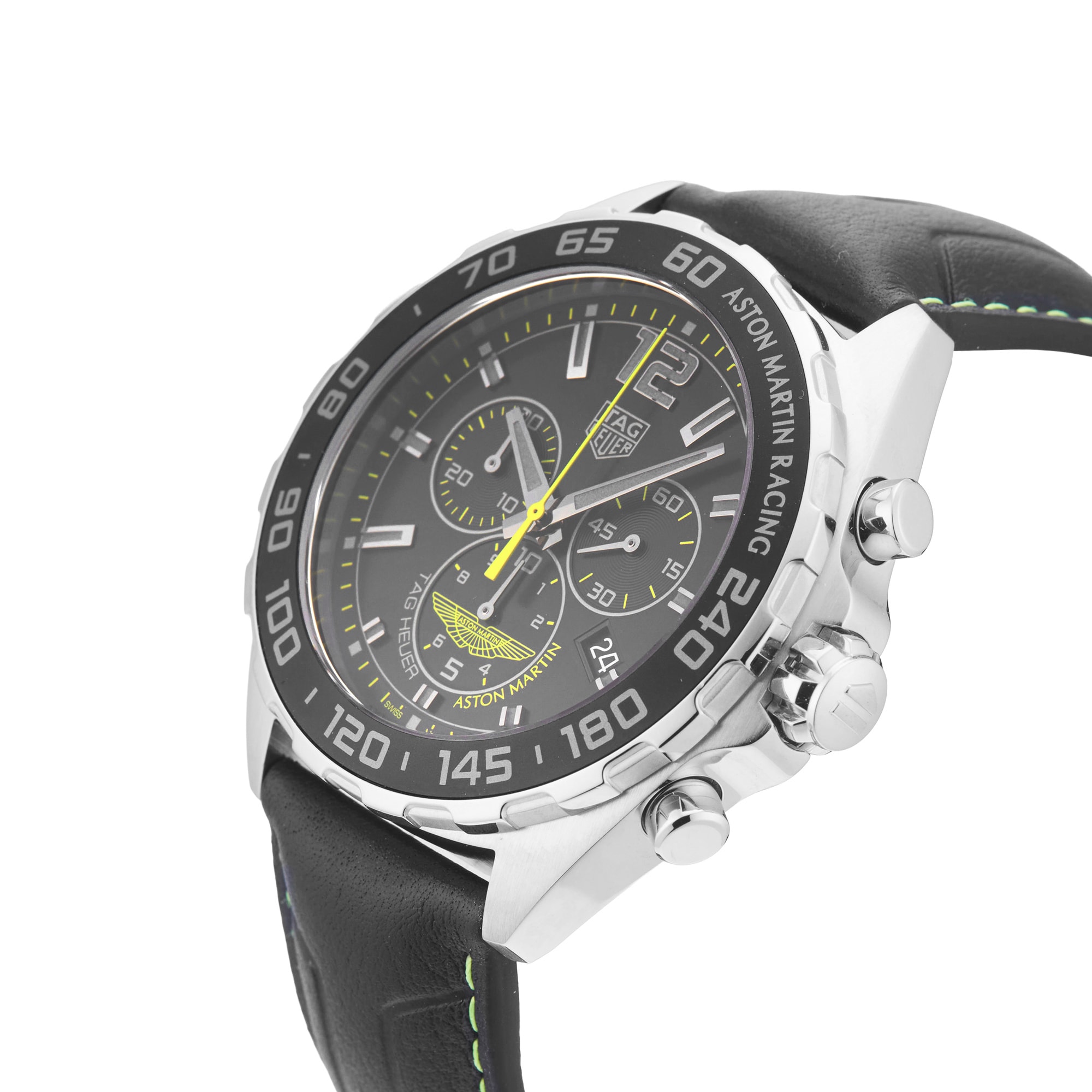 Pre-Owned TAG Heuer Formula 1 Aston Martin Racing Special Edition 43mm Stainless Steel Pre-Owned TAG Heuer Formula 1 Aston Martin Racing Special Edition 43mm Stainless Steel