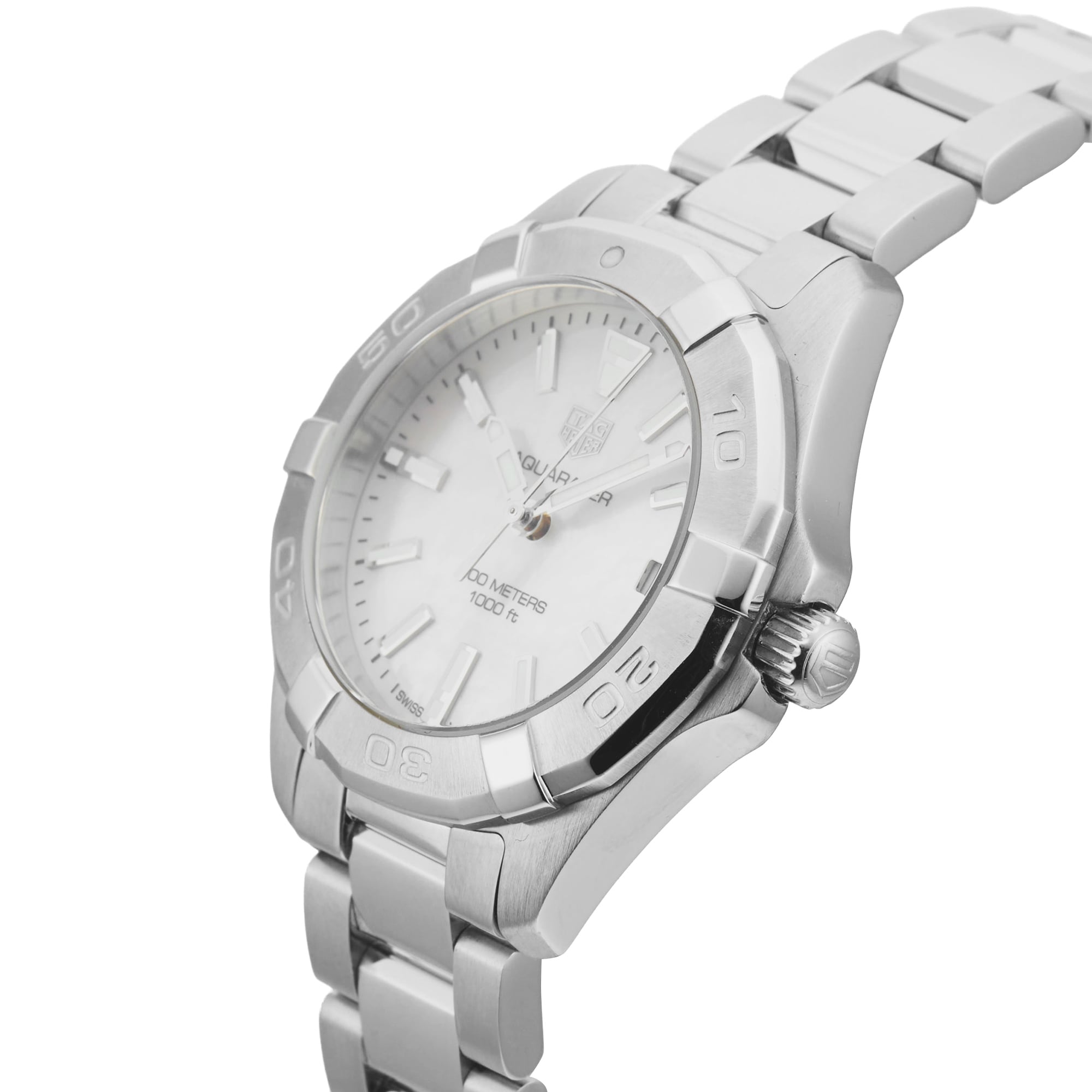 Pre-Owned TAG Heuer Aquaracer 32mm Stainless Steel Pre-Owned TAG Heuer Aquaracer 32mm Stainless Steel