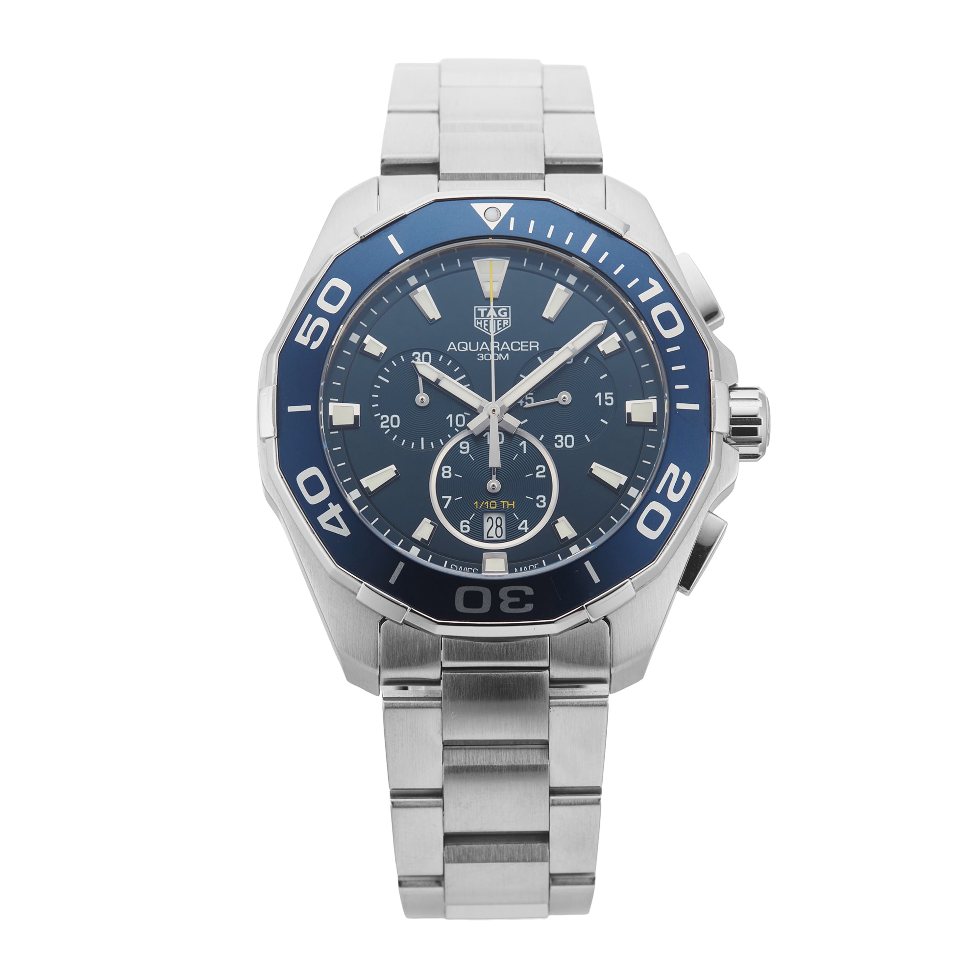 Pre-Owned TAG Heuer Aquaracer 43mm Stainless Steel Pre-Owned TAG Heuer Aquaracer 43mm Stainless Steel