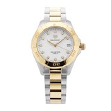 Pre-Owned TAG Heuer Aquaracer Date 32mm Stainless Steel and Yellow Gold PVD