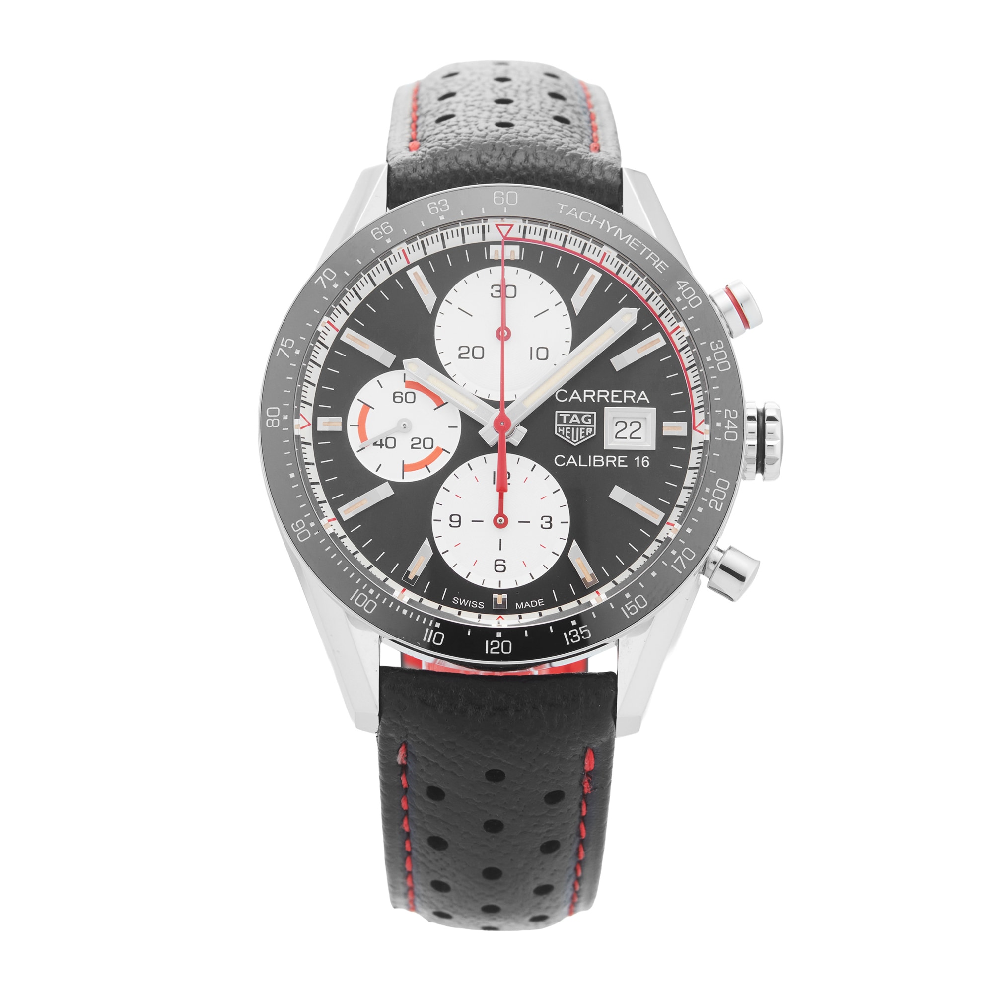 Pre-Owned TAG Heuer Carrera 41mm Stainless Steel Pre-Owned TAG Heuer Carrera 41mm Stainless Steel