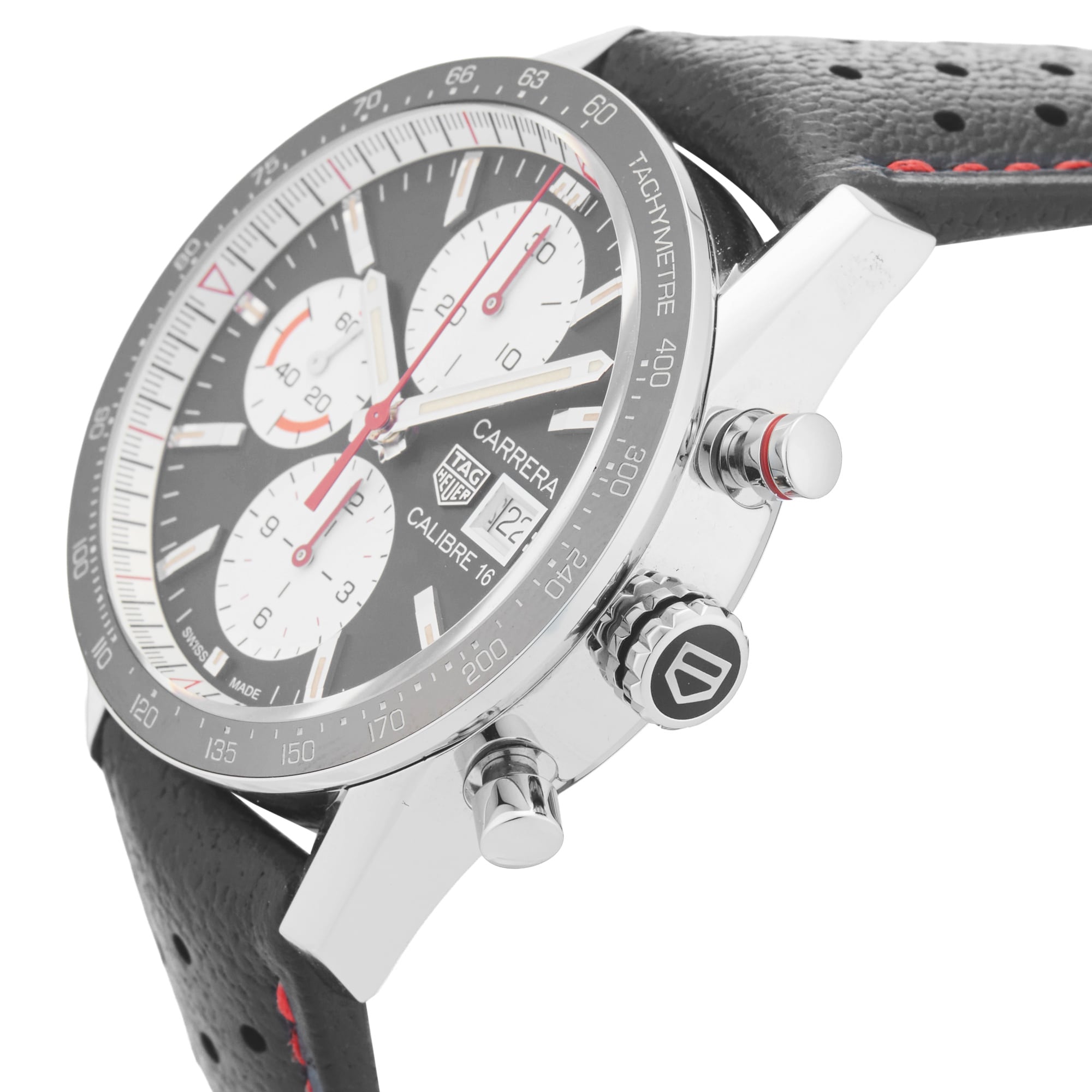 Pre-Owned TAG Heuer Carrera 41mm Stainless Steel Pre-Owned TAG Heuer Carrera 41mm Stainless Steel