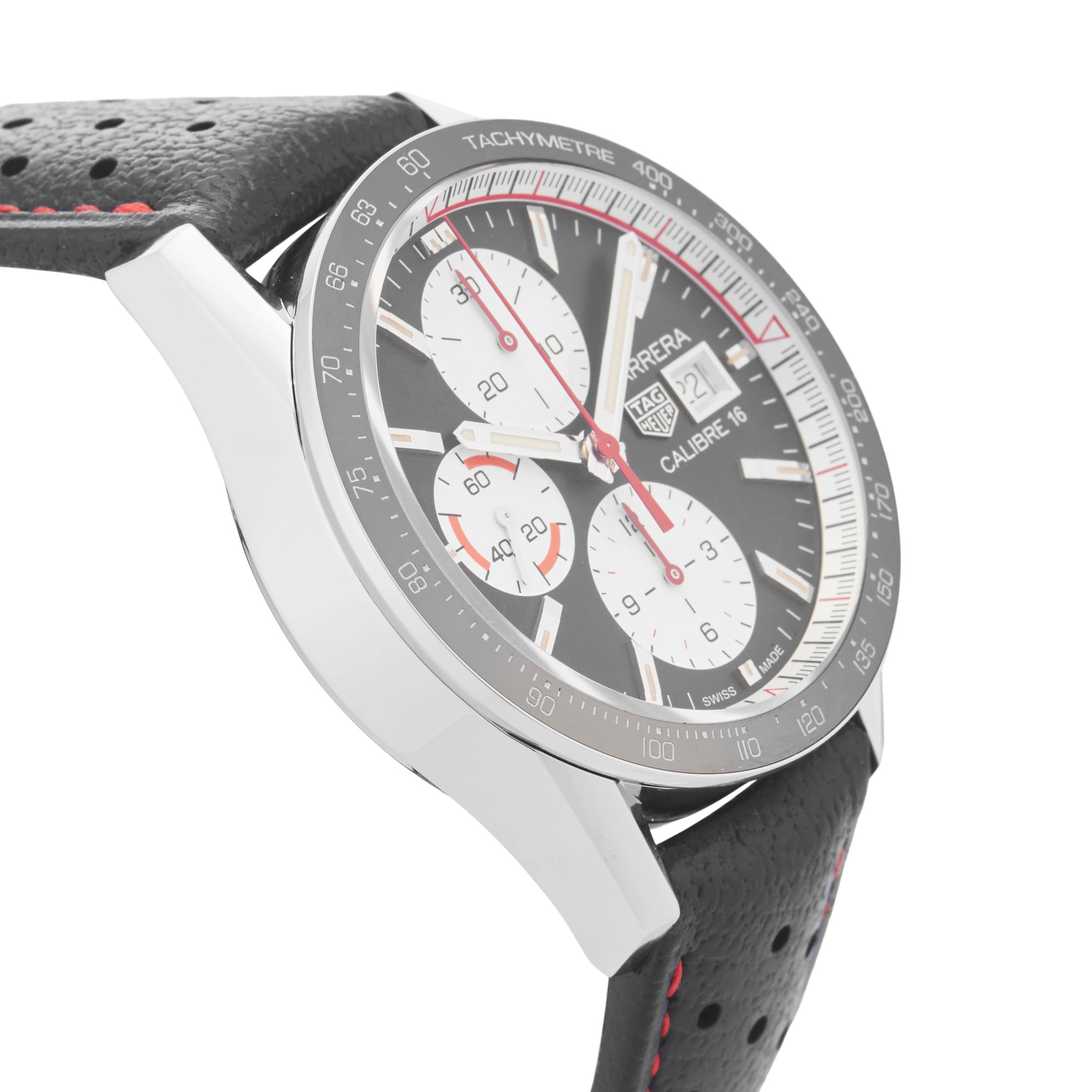 Pre-Owned TAG Heuer Carrera 41mm Stainless Steel Pre-Owned TAG Heuer Carrera 41mm Stainless Steel