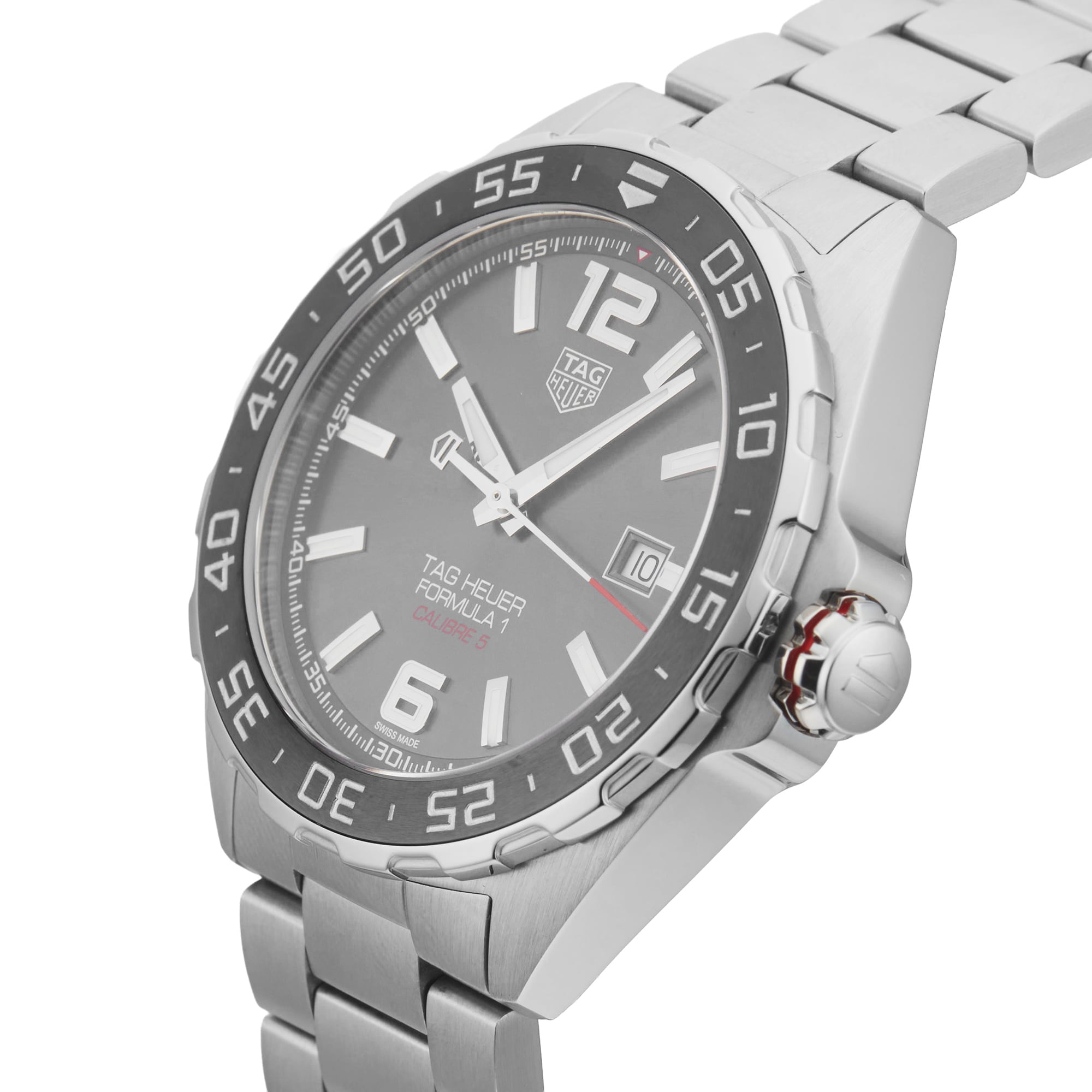 Pre-Owned TAG Heuer Formula 1 Date Automatic 43mm Stainless Steel Pre-Owned TAG Heuer Formula 1 Date Automatic 43mm Stainless Steel