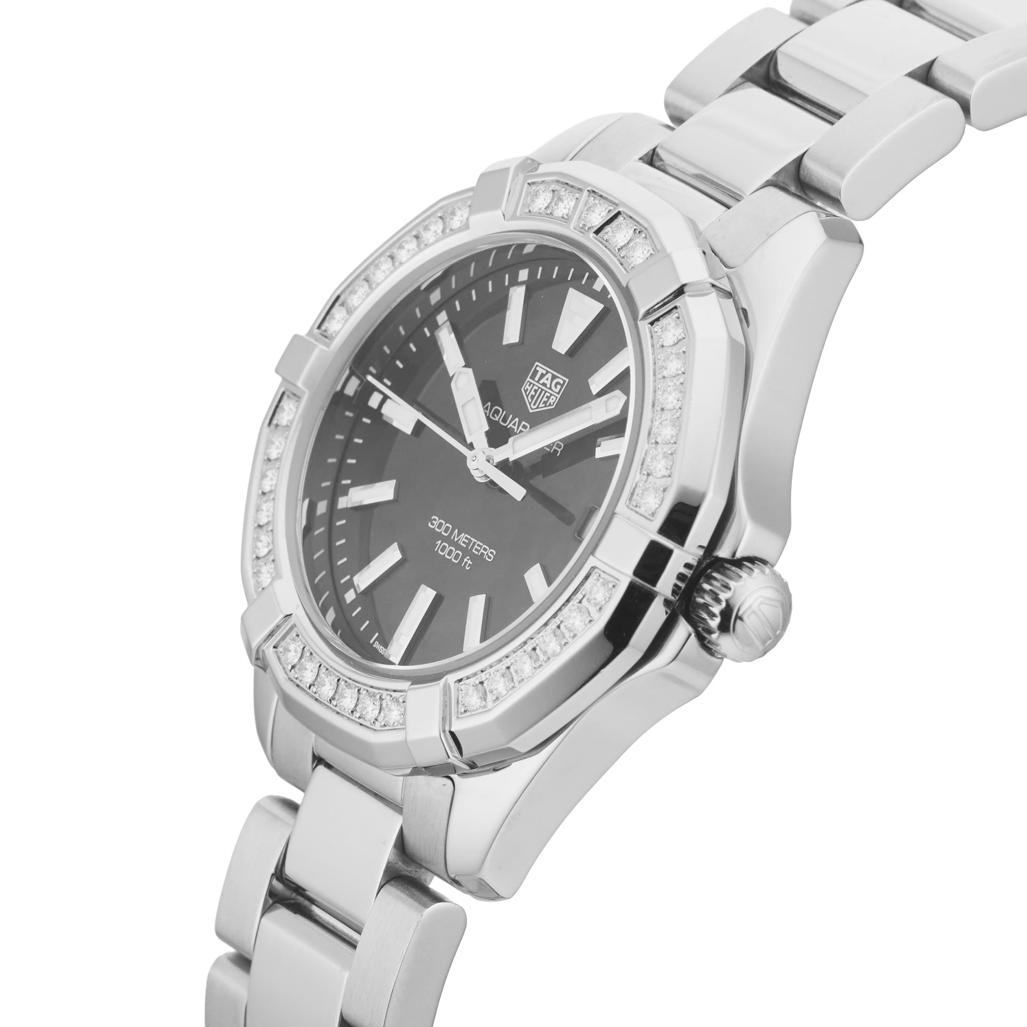 Pre-Owned TAG Heuer Aquaracer 35mm Quartz Stainless Steel Pre-Owned TAG Heuer Aquaracer 35mm Quartz Stainless Steel