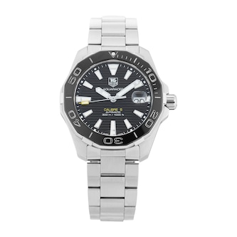 Pre-Owned TAG Heuer Aquaracer 41mm Stainless Steel Pre-Owned TAG Heuer Aquaracer 41mm Stainless Steel