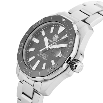 Pre-Owned TAG Heuer Aquaracer 41mm Stainless Steel Pre-Owned TAG Heuer Aquaracer 41mm Stainless Steel