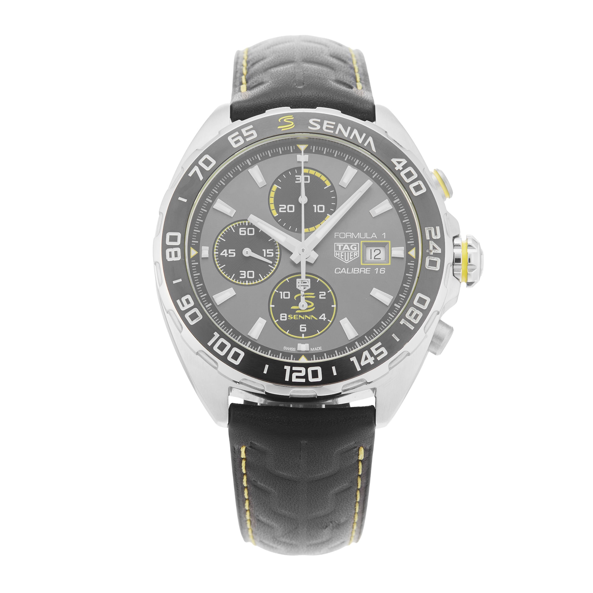 Pre-Owned TAG Heuer Formula 1 X Senna 44mm Stainless Steel Pre-Owned TAG Heuer Formula 1 X Senna 44mm Stainless Steel