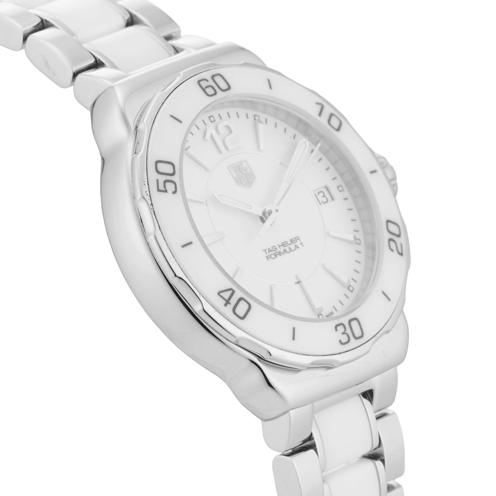 Pre-Owned TAG Heuer Formula 1 37mm Stainless Steel and Ceramic Pre-Owned TAG Heuer Formula 1 37mm Stainless Steel and Ceramic