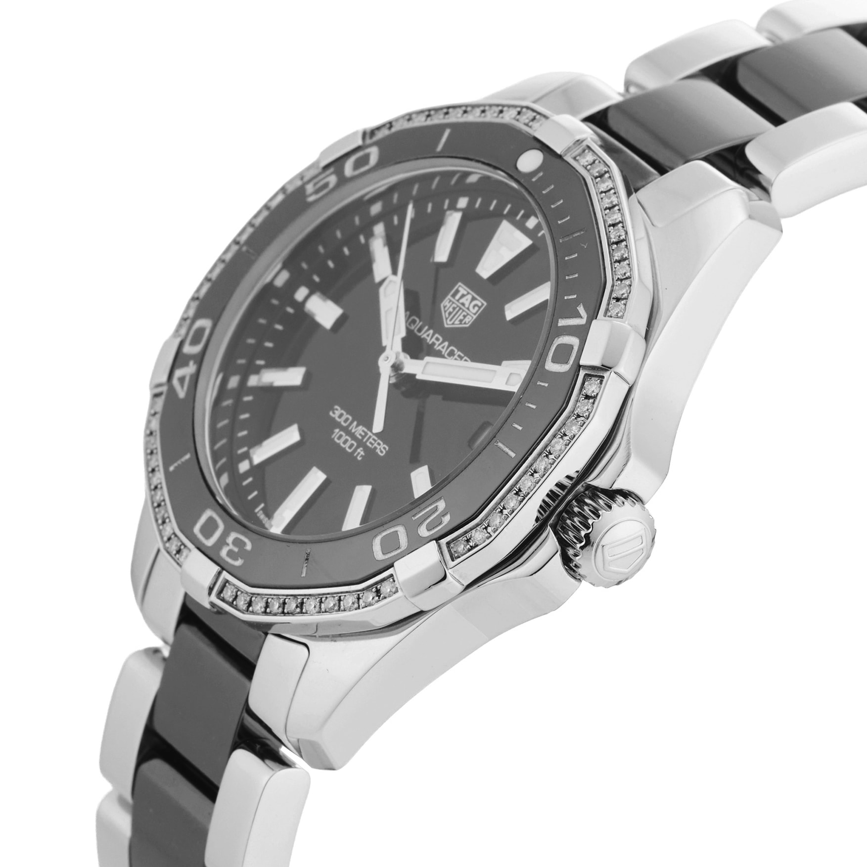 Pre-Owned TAG Heuer Aquaracer 35mm Stainless Steel Pre-Owned TAG Heuer Aquaracer 35mm Stainless Steel