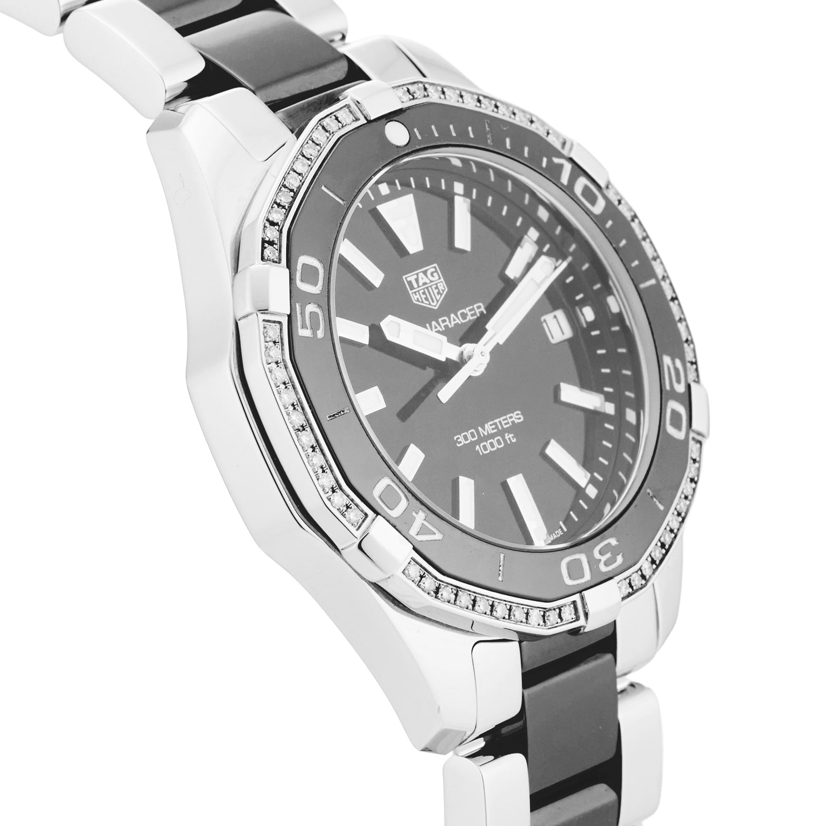 Pre-Owned TAG Heuer Aquaracer 35mm Stainless Steel Pre-Owned TAG Heuer Aquaracer 35mm Stainless Steel