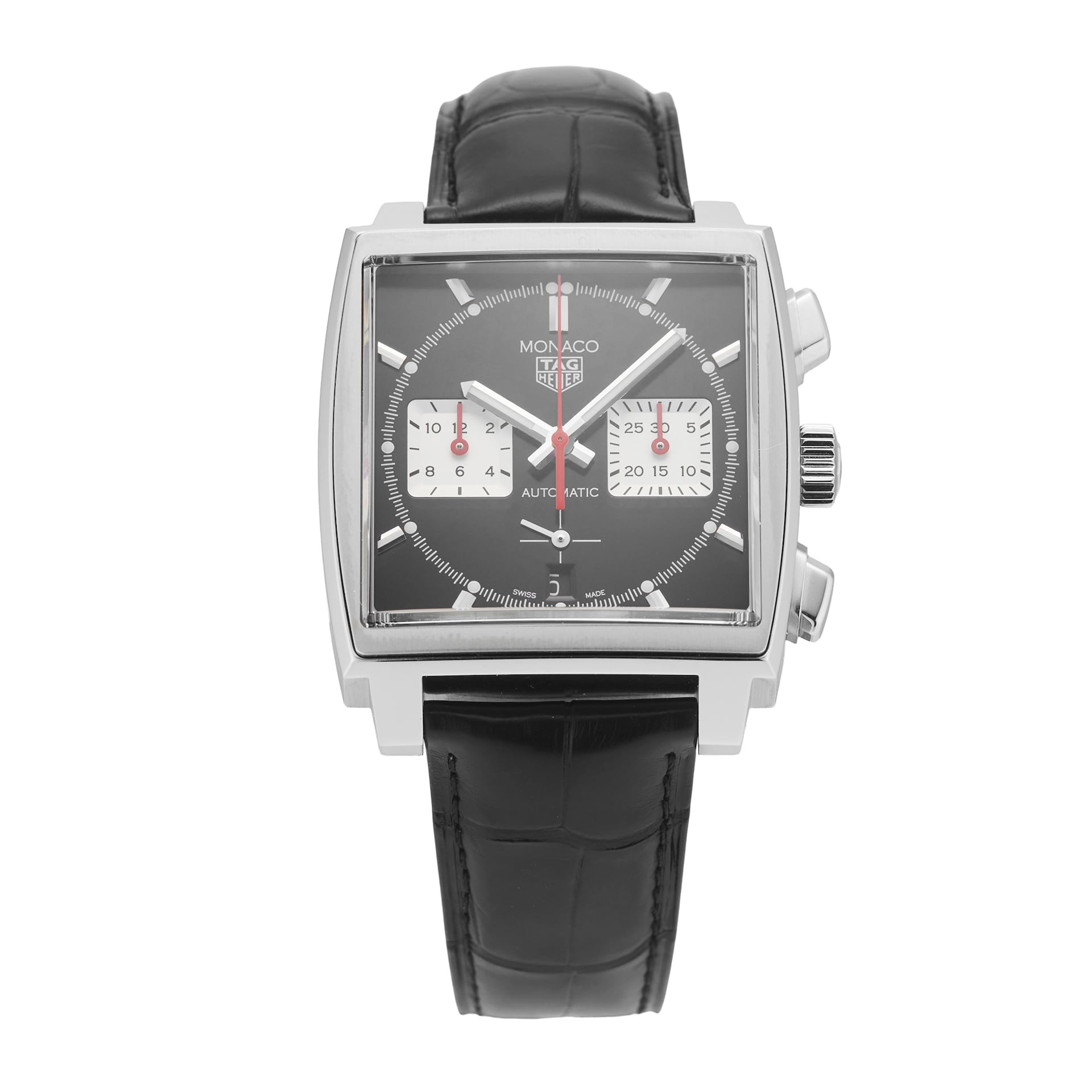 Pre-Owned TAG Heuer Monaco Chronograph 39mm Stainless Steel Pre-Owned TAG Heuer Monaco Chronograph 39mm Stainless Steel