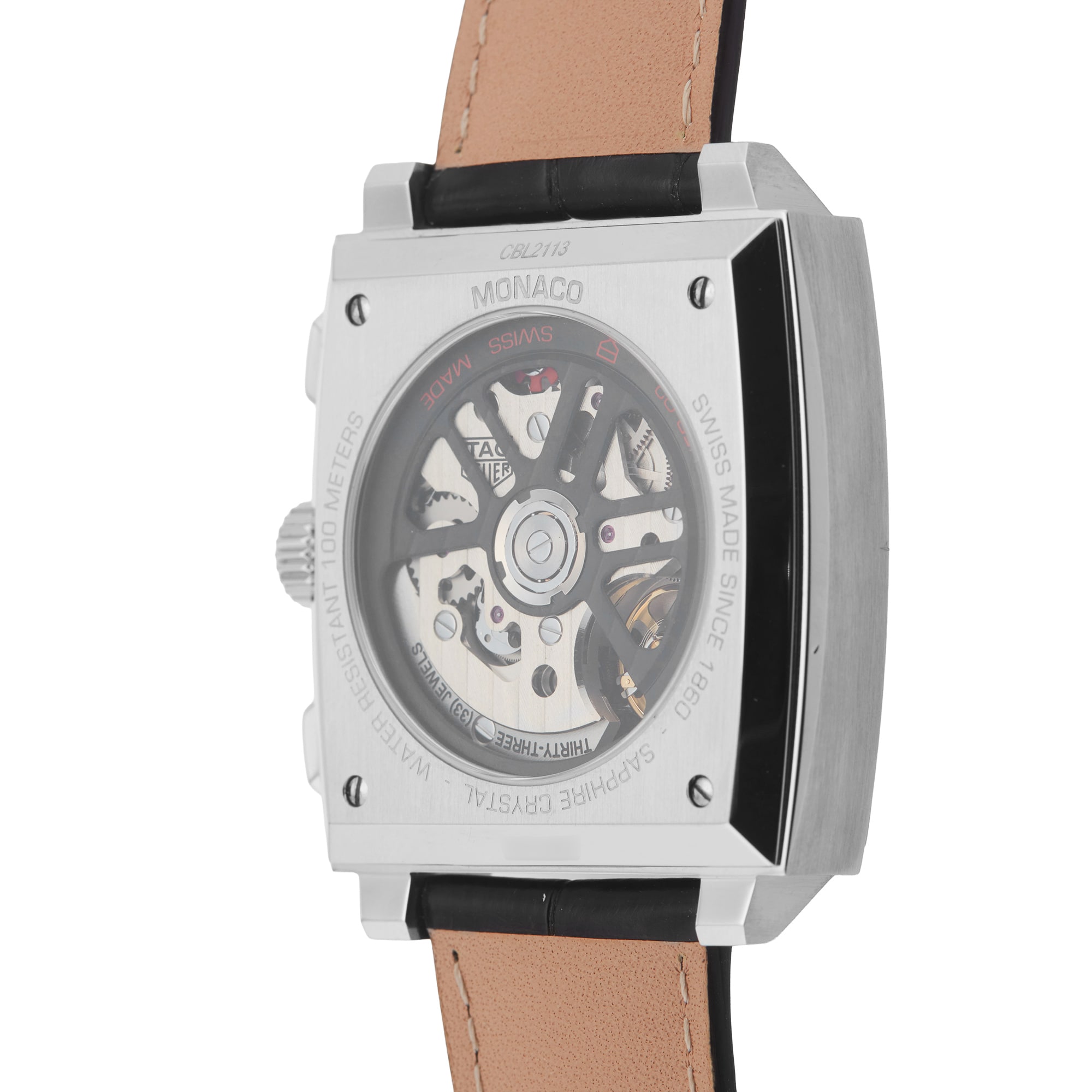 Pre-Owned TAG Heuer Monaco Chronograph 39mm Stainless Steel Pre-Owned TAG Heuer Monaco Chronograph 39mm Stainless Steel