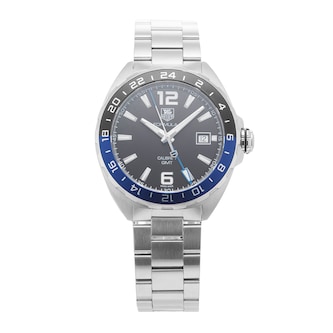Pre-Owned TAG Heuer Formula 1 GMT 41mm Stainless Steel Pre-Owned TAG Heuer Formula 1 GMT 41mm Stainless Steel