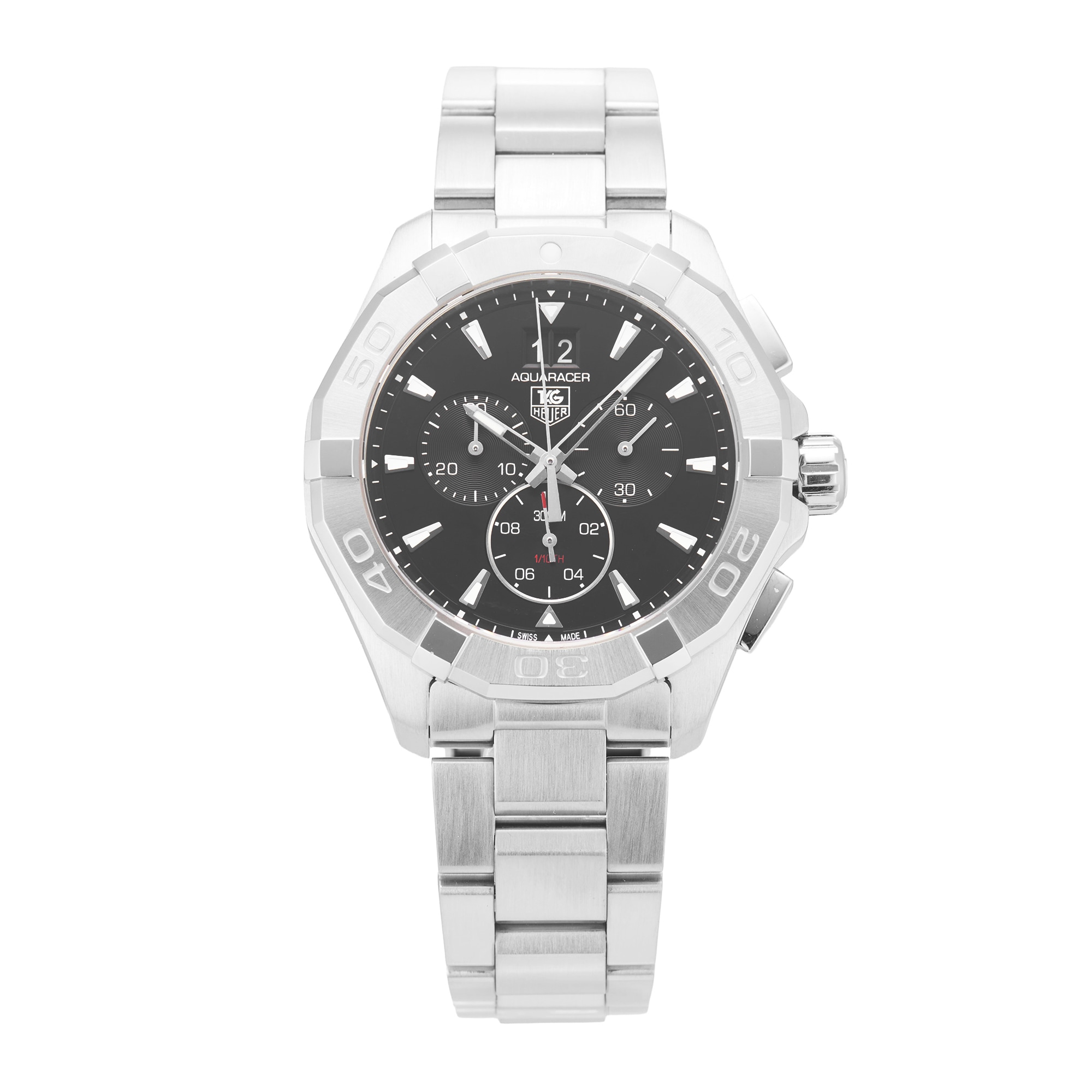 Pre-Owned TAG Heuer Aquaracer 43mm Stainless Steel Pre-Owned TAG Heuer Aquaracer 43mm Stainless Steel