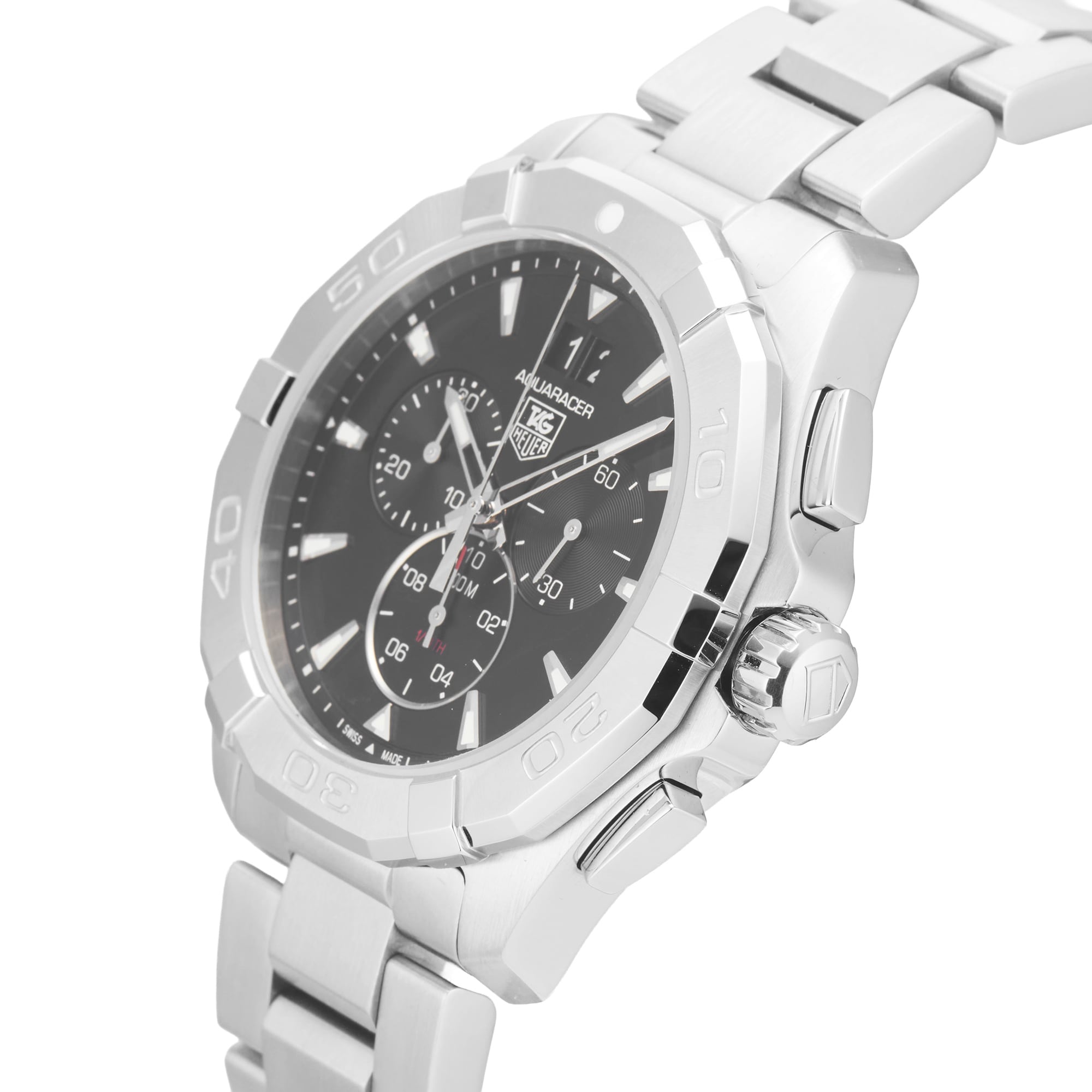 Pre-Owned TAG Heuer Aquaracer 43mm Stainless Steel Pre-Owned TAG Heuer Aquaracer 43mm Stainless Steel