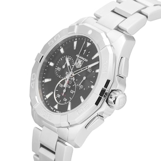 Pre-Owned TAG Heuer Aquaracer 43mm Stainless Steel Pre-Owned TAG Heuer Aquaracer 43mm Stainless Steel
