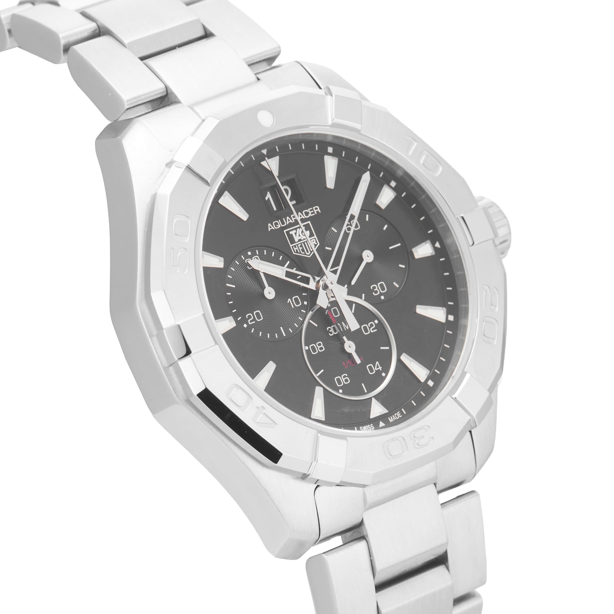 Pre-Owned TAG Heuer Aquaracer 43mm Stainless Steel Pre-Owned TAG Heuer Aquaracer 43mm Stainless Steel
