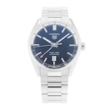 Pre-Owned TAG Heuer Carrera Twin-Time 41mm Stainless Steel