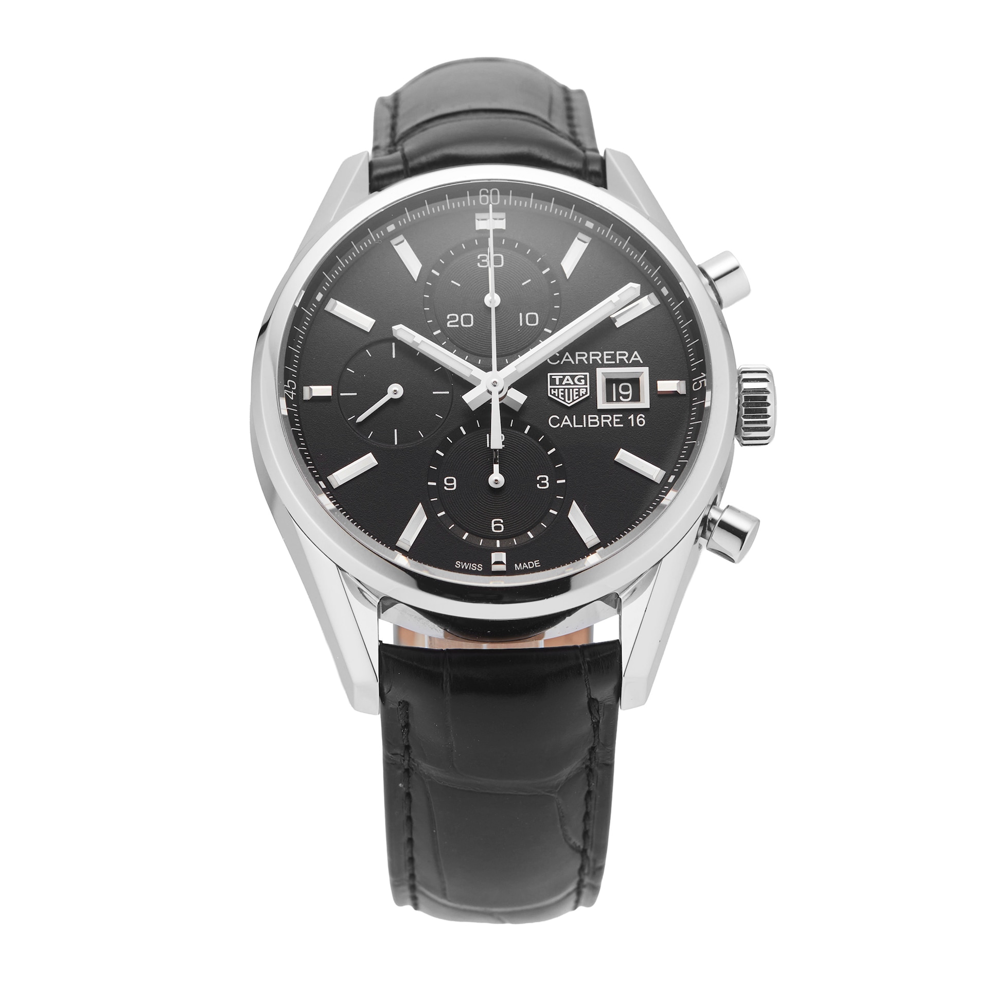 Pre-Owned TAG Heuer Carrera 41mm Stainless Steel Pre-Owned TAG Heuer Carrera 41mm Stainless Steel