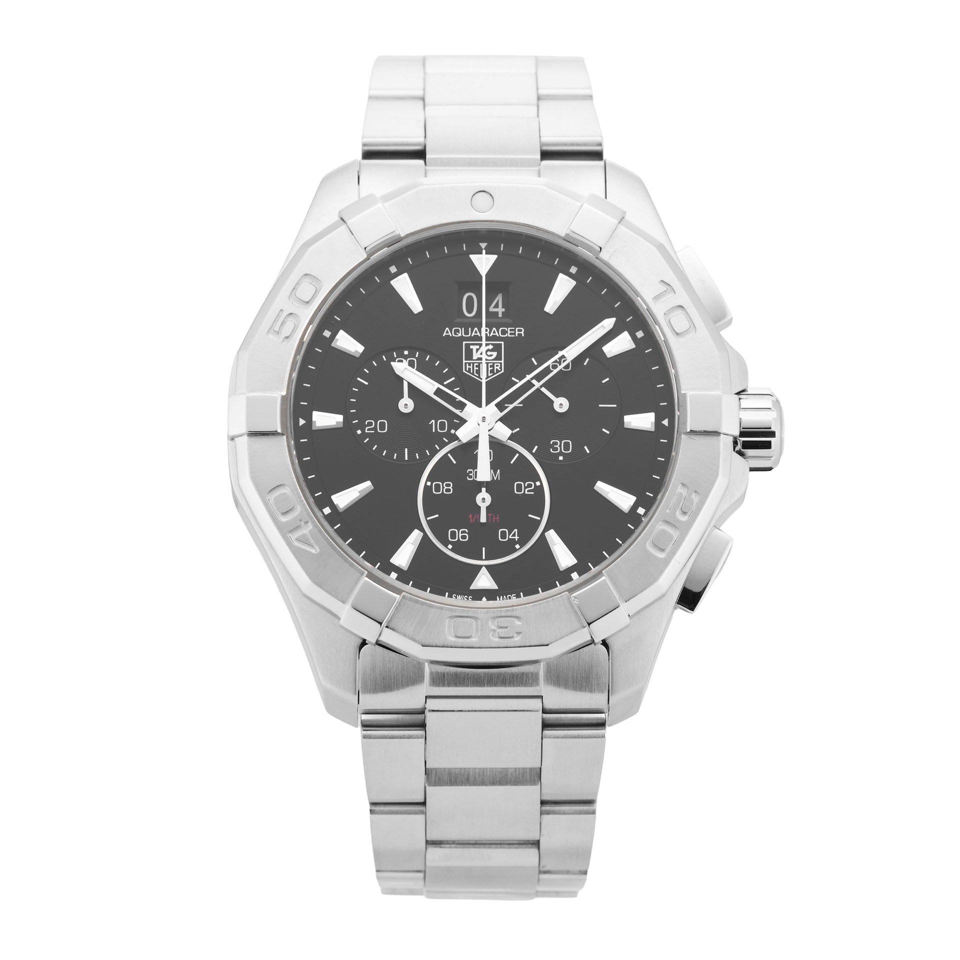 Pre-Owned TAG Heuer Aquaracer 43mm Stainless Steel Pre-Owned TAG Heuer Aquaracer 43mm Stainless Steel