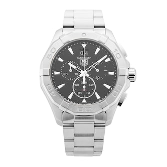 Pre-Owned TAG Heuer Aquaracer 43mm Stainless Steel Pre-Owned TAG Heuer Aquaracer 43mm Stainless Steel