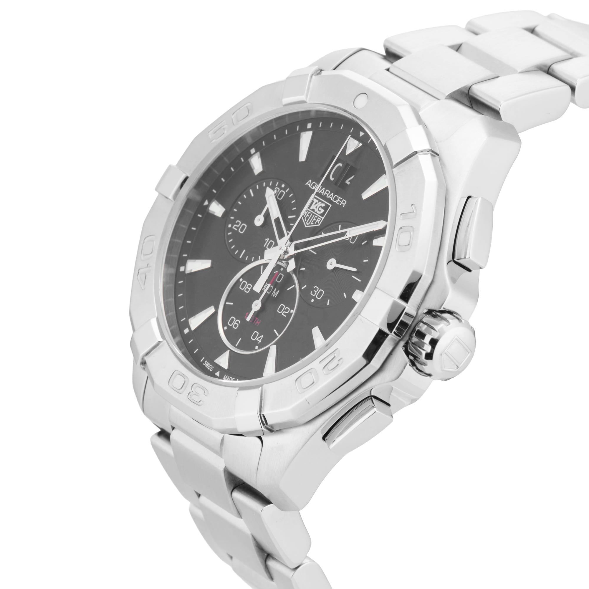 Pre-Owned TAG Heuer Aquaracer 43mm Stainless Steel Pre-Owned TAG Heuer Aquaracer 43mm Stainless Steel