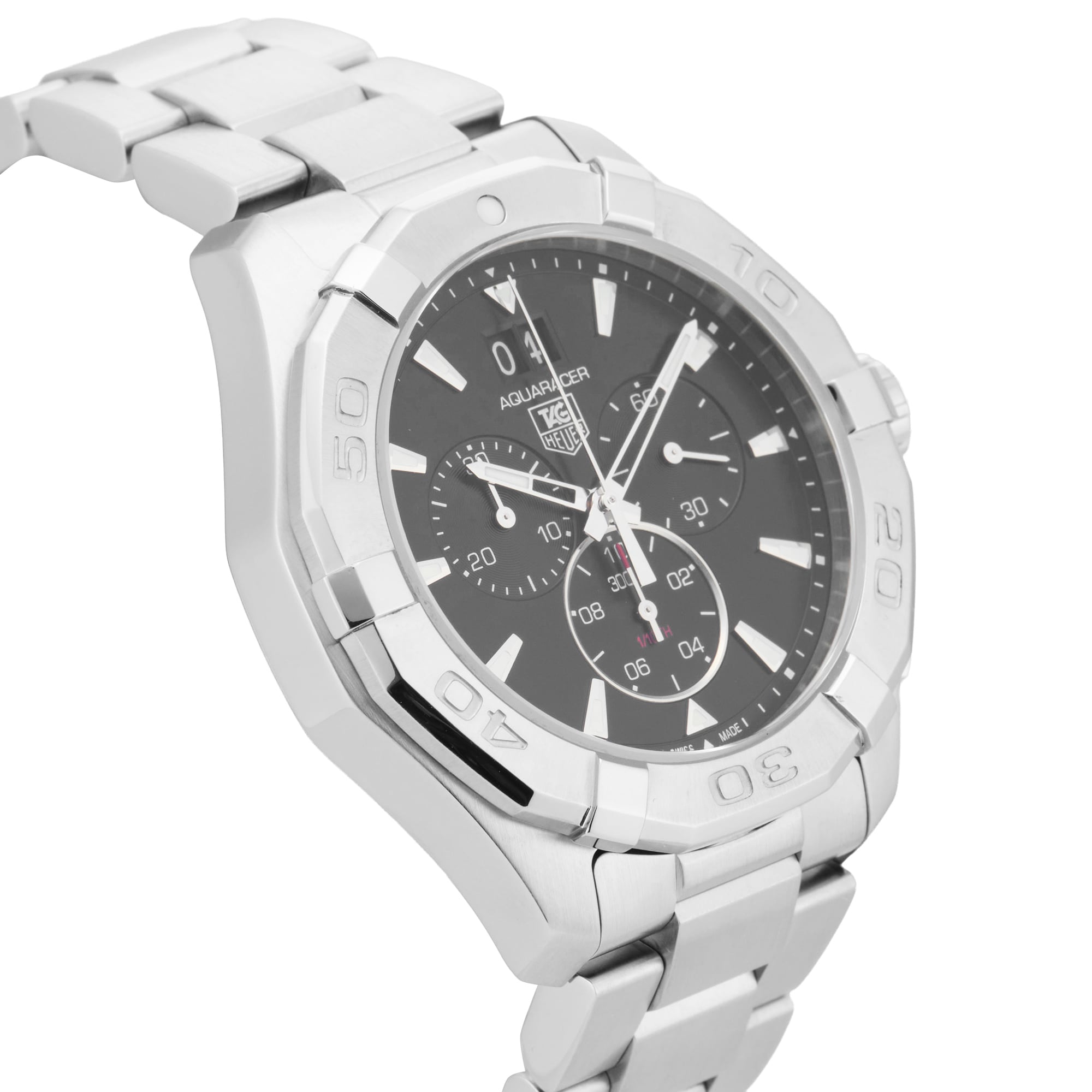Pre-Owned TAG Heuer Aquaracer 43mm Stainless Steel Pre-Owned TAG Heuer Aquaracer 43mm Stainless Steel