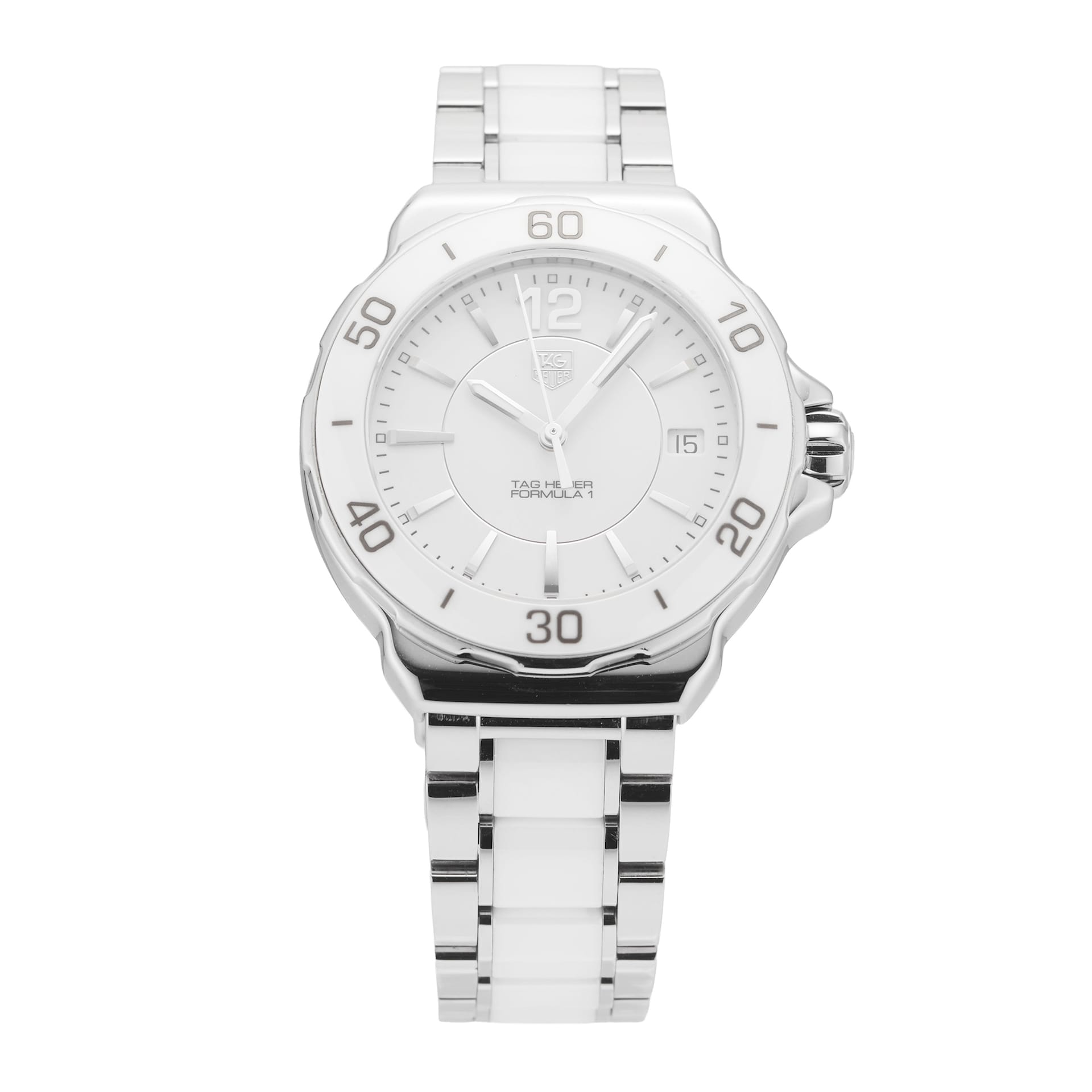 Pre-Owned TAG Heuer Formula 1 37mm Stainless Steel and Ceramic Pre-Owned TAG Heuer Formula 1 37mm Stainless Steel and Ceramic