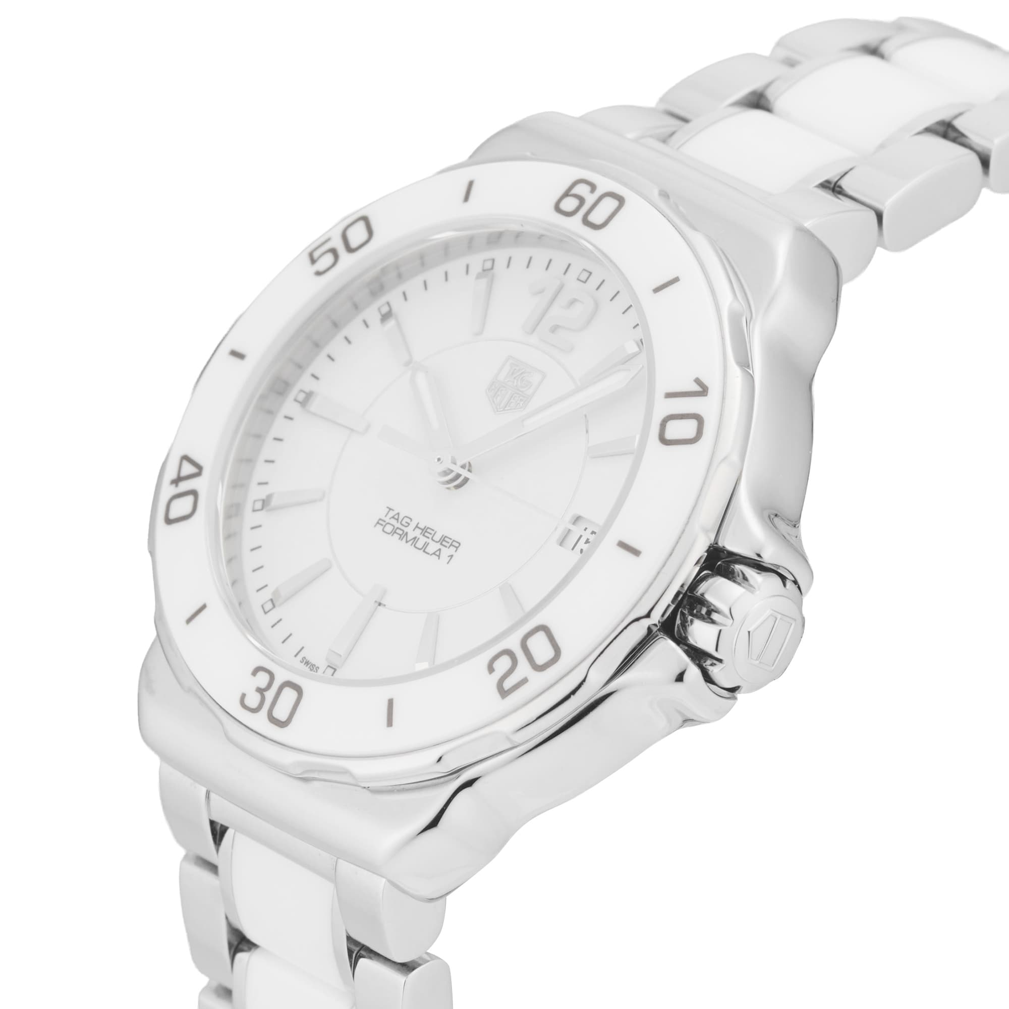 Pre-Owned TAG Heuer Formula 1 37mm Stainless Steel and Ceramic Pre-Owned TAG Heuer Formula 1 37mm Stainless Steel and Ceramic
