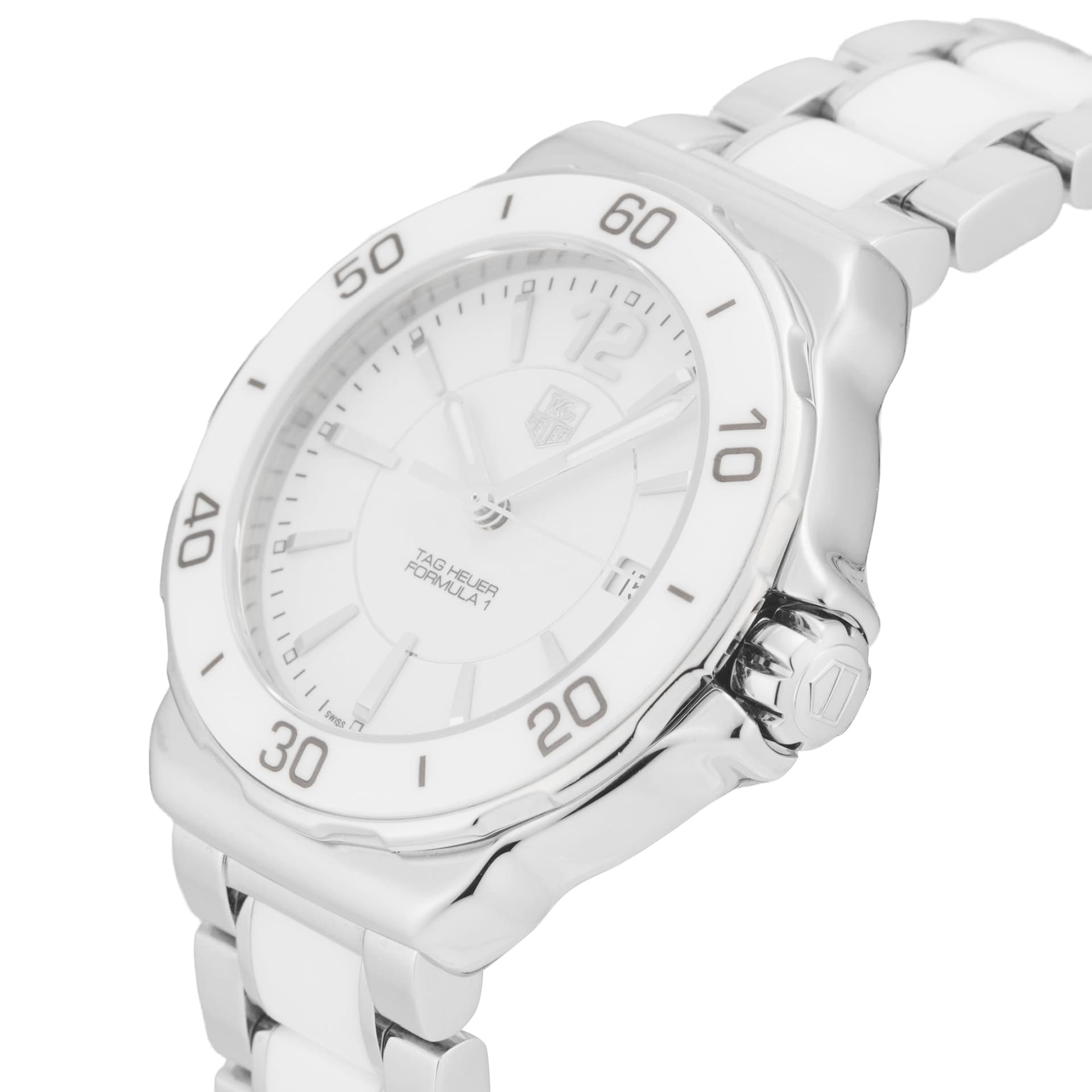 Pre-Owned TAG Heuer Formula 1 37mm Stainless Steel and Ceramic Pre-Owned TAG Heuer Formula 1 37mm Stainless Steel and Ceramic