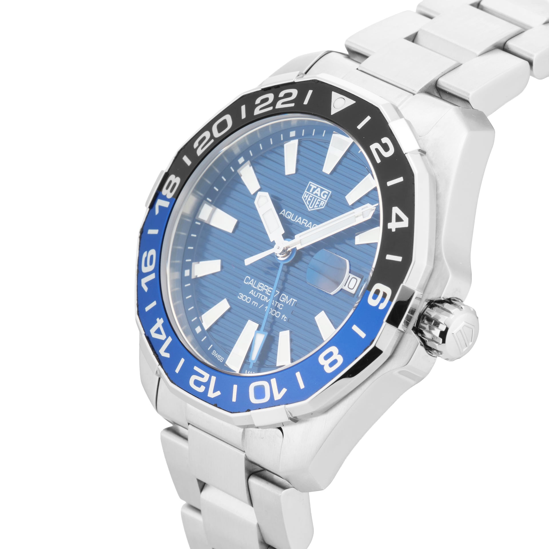 Pre-Owned TAG Heuer Aquaracer 43mm Stainless Steel Pre-Owned TAG Heuer Aquaracer 43mm Stainless Steel