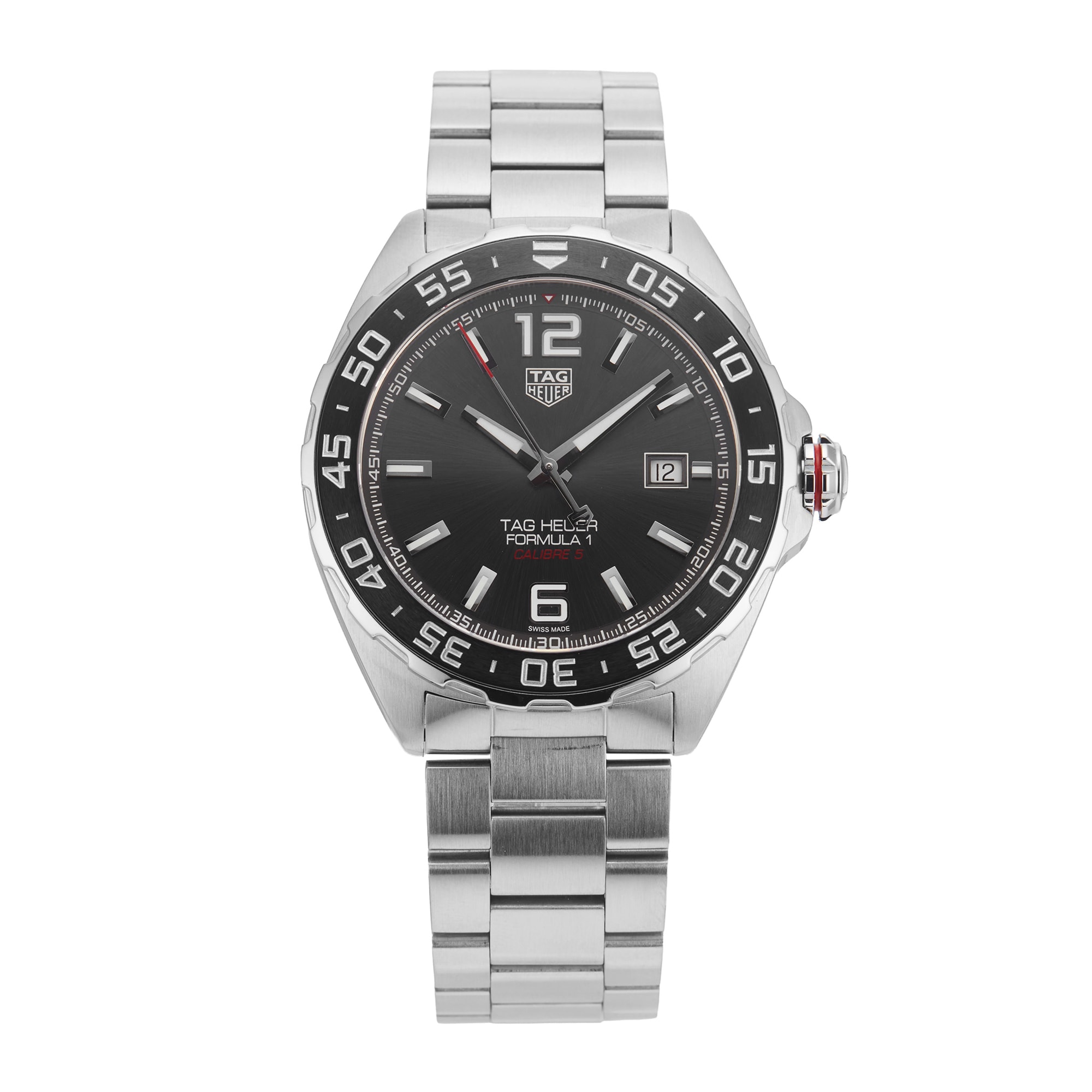 Pre-Owned TAG Heuer Formula 1 Date Automatic 43mm Stainless Steel Pre-Owned TAG Heuer Formula 1 Date Automatic 43mm Stainless Steel