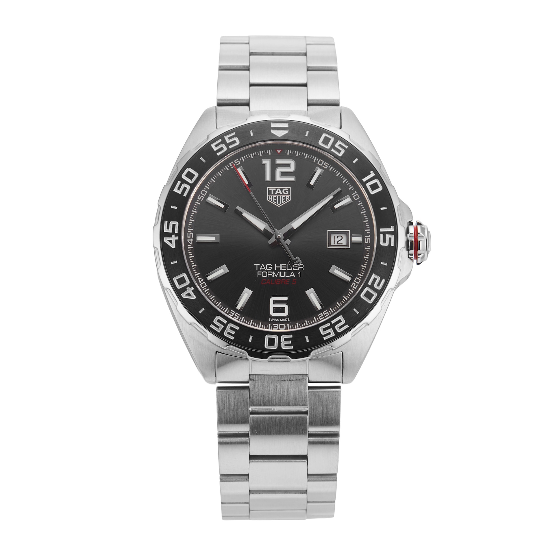 Pre-Owned TAG Heuer Formula 1 Date Automatic 43mm Stainless Steel Pre-Owned TAG Heuer Formula 1 Date Automatic 43mm Stainless Steel