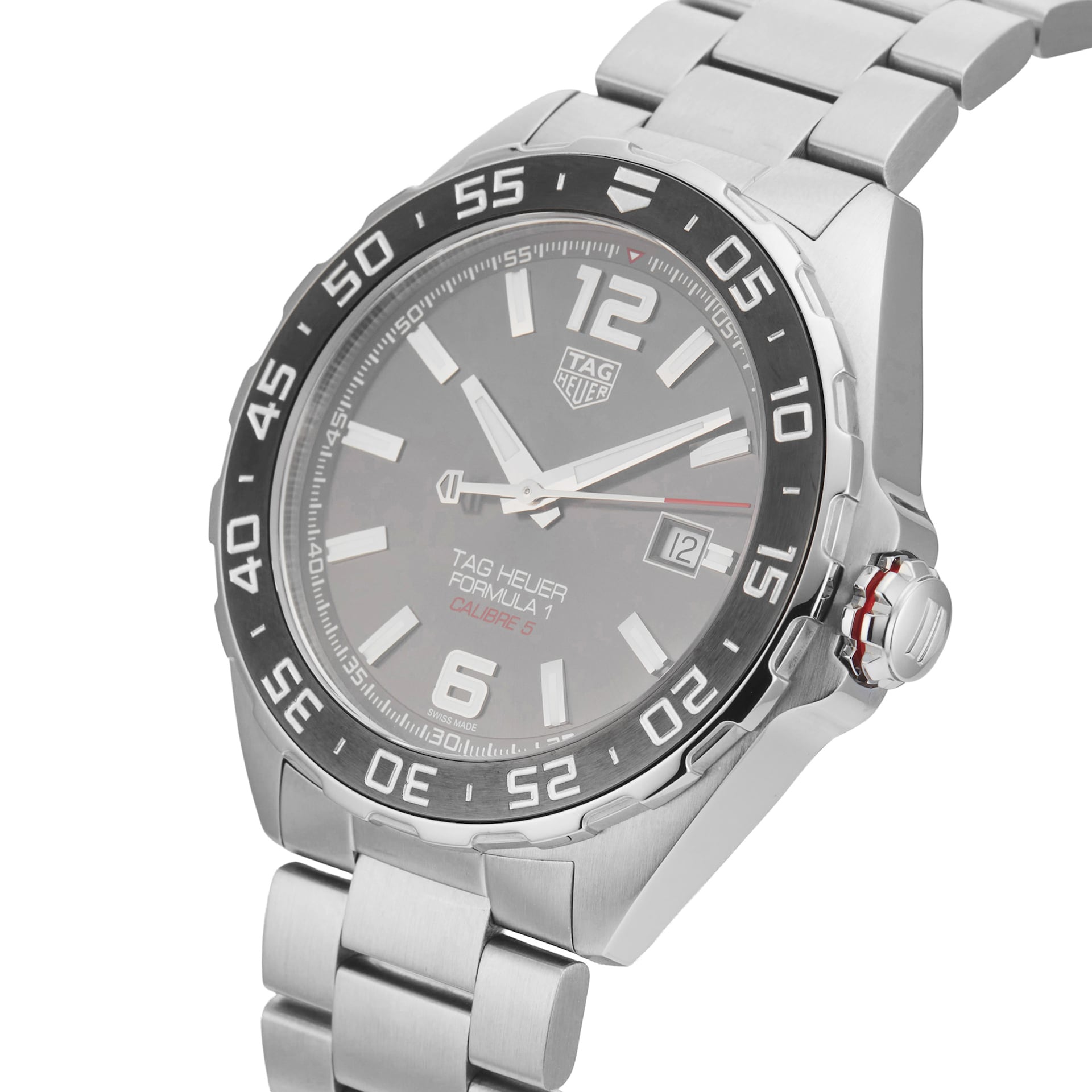 Pre-Owned TAG Heuer Formula 1 Date Automatic 43mm Stainless Steel Pre-Owned TAG Heuer Formula 1 Date Automatic 43mm Stainless Steel